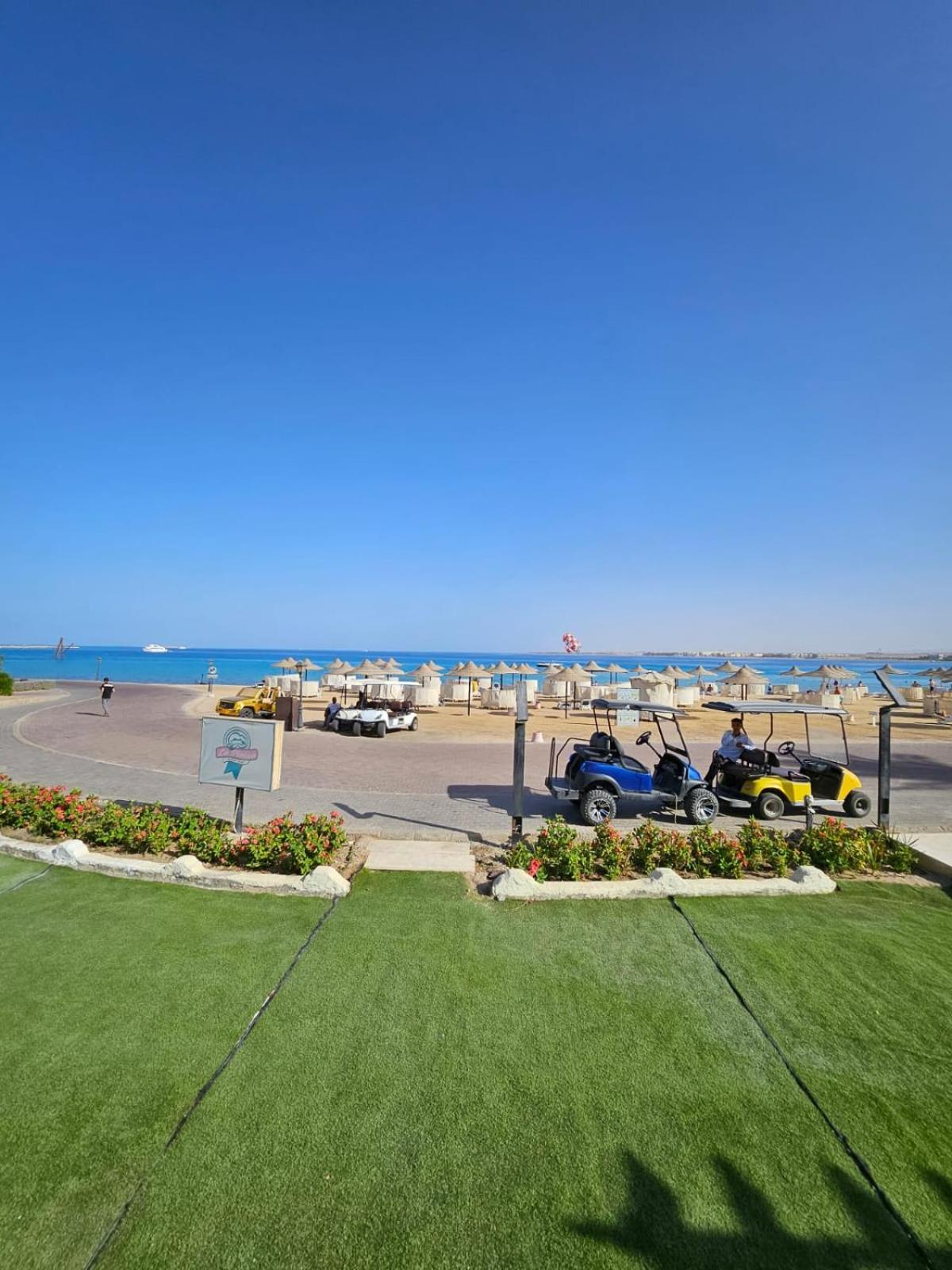 Palm Beach Piazza Apart Hotel Sahl Hasheesh Hurghada Exterior foto