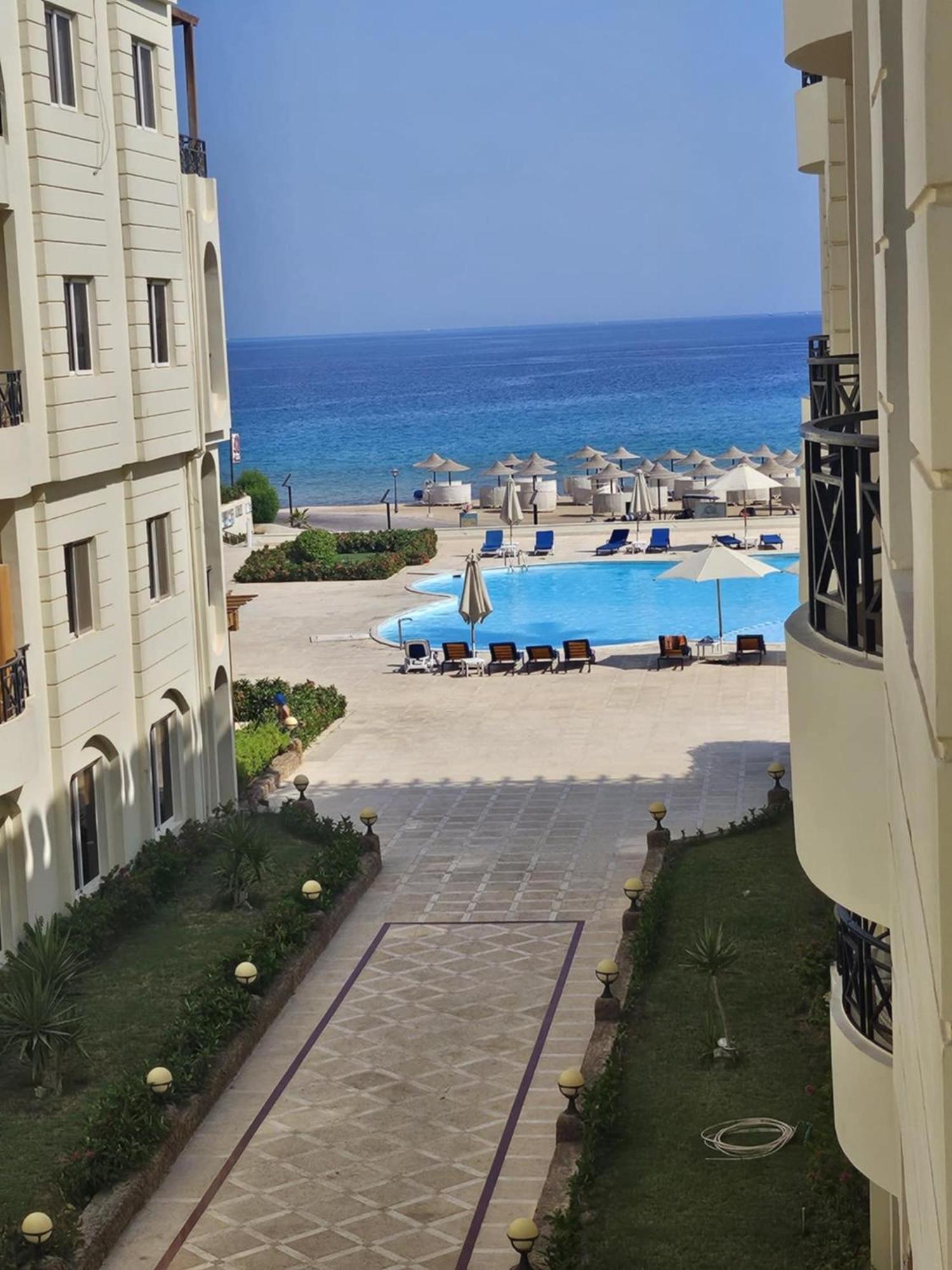 Palm Beach Piazza Apart Hotel Sahl Hasheesh Hurghada Exterior foto