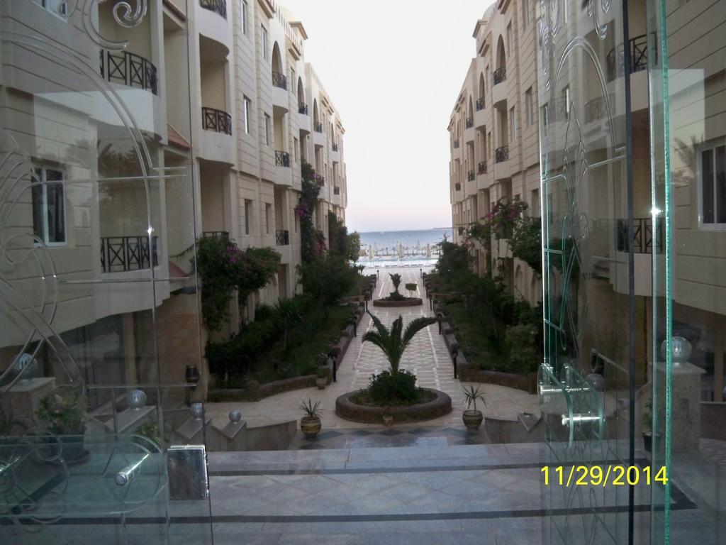 Palm Beach Piazza Apart Hotel Sahl Hasheesh Hurghada Exterior foto