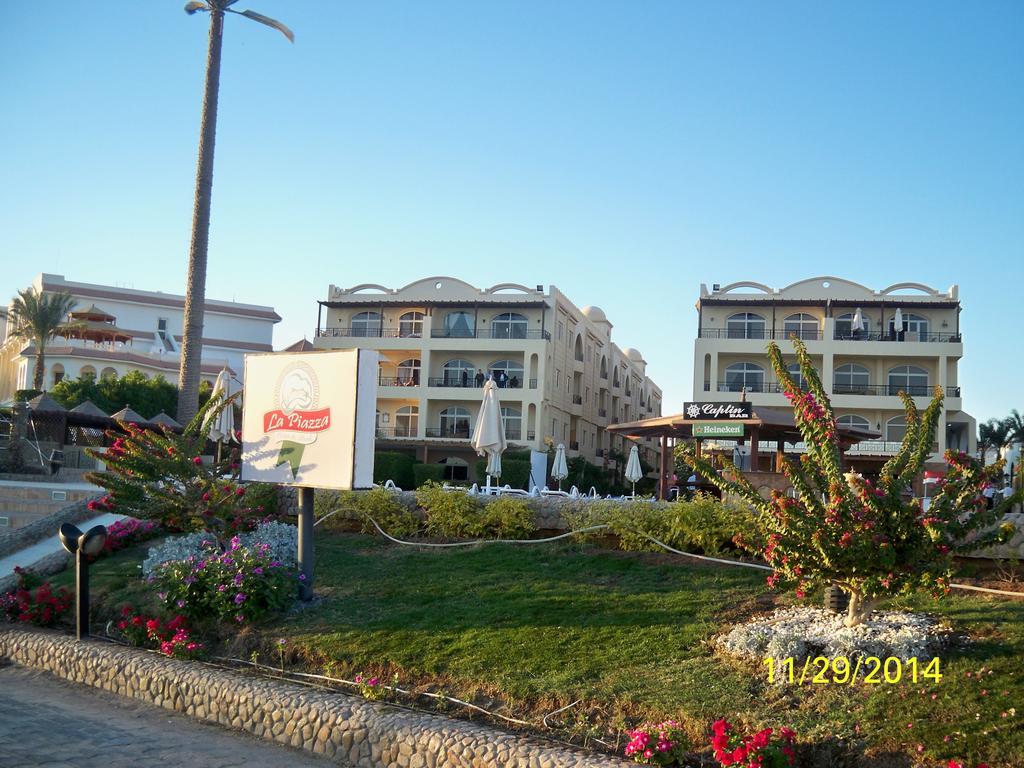 Palm Beach Piazza Apart Hotel Sahl Hasheesh Hurghada Exterior foto