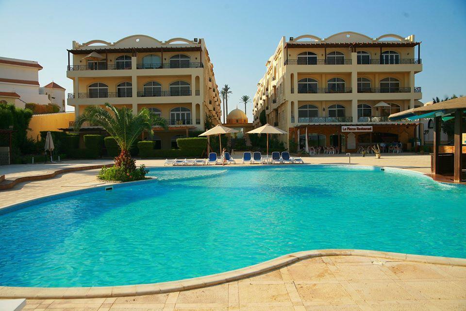 Palm Beach Piazza Apart Hotel Sahl Hasheesh Hurghada Exterior foto